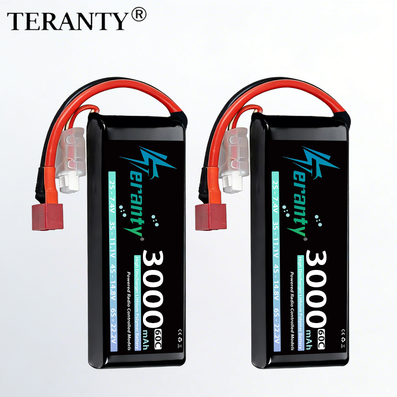 Drone Rc Leading - TERANTY 2S 3000mAh Lipo-Akku 7,4V 60C