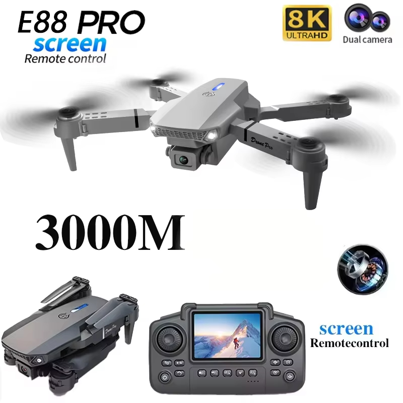 Drone E88 Rc Quadcopter - 2026 Neue E88 Drohne mit 8K