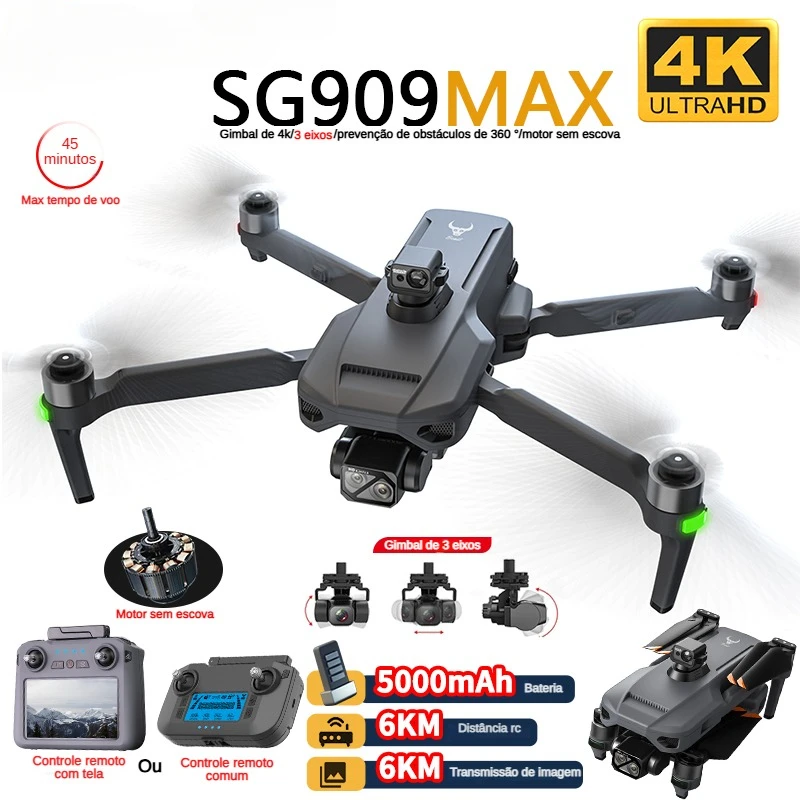 Drone Ae Rc - ZLL SG909 SG909MAX Professionelle Drohne mit