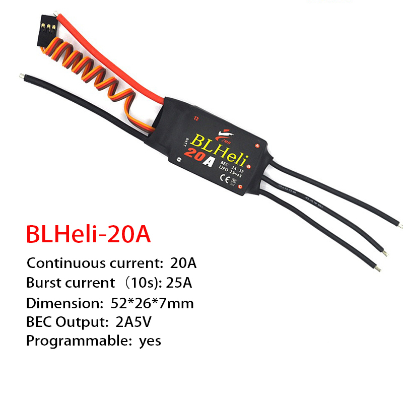 1-3Pcs Bürstenlosen ESC BLHeli – Drone Rc Toy Bewertung und Preis