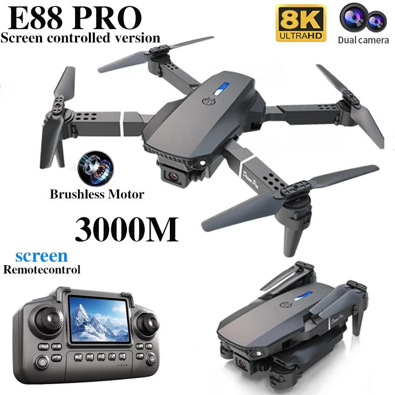 Professionelle E88 PRO Drohne  – Drone E88 Rc Quadcopter Bewertung und Preis