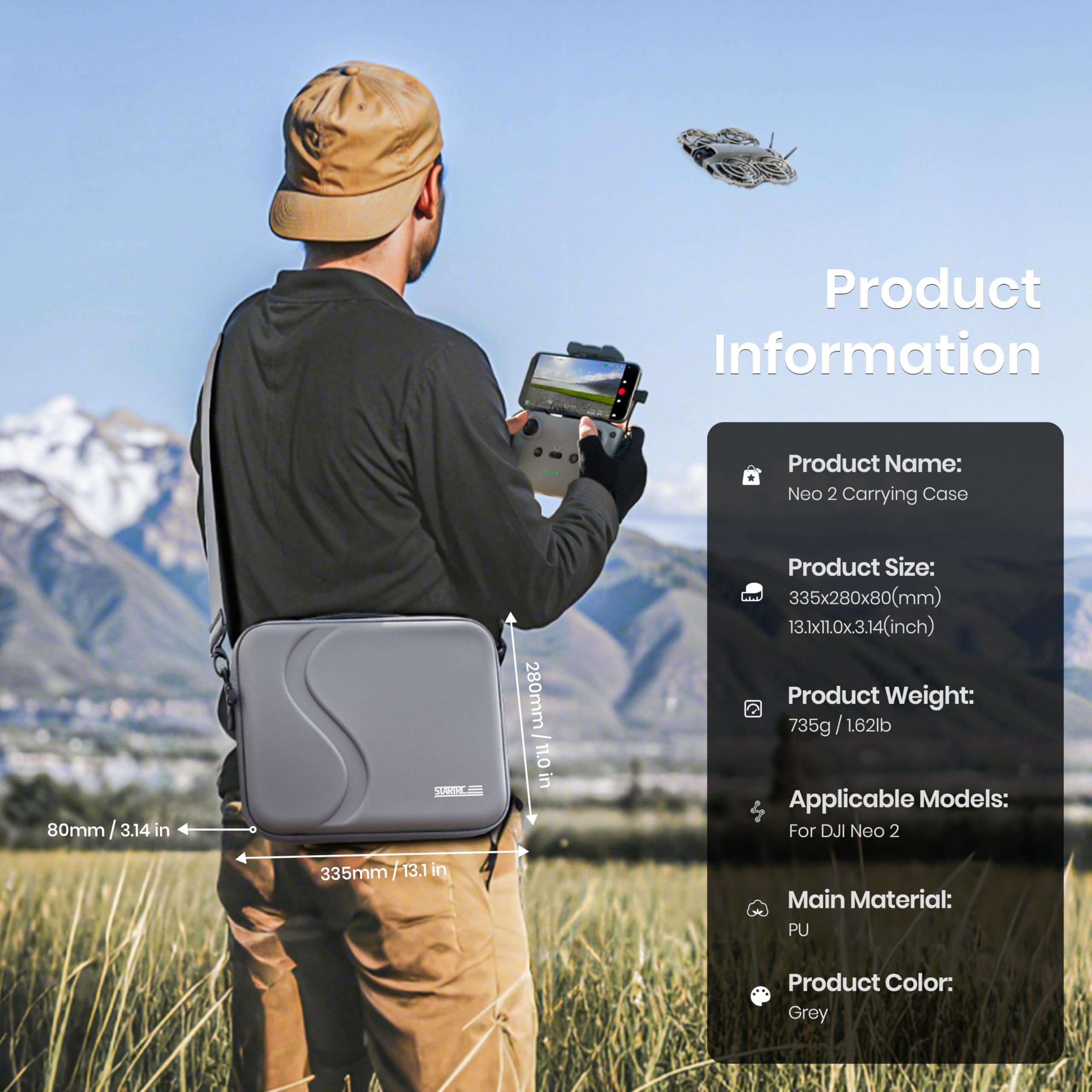 Tragetasche für DJI Neo 2 Zube – Drone Rc Cover Bewertung und Preis