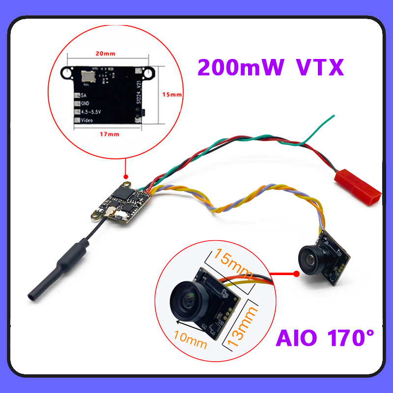 SLONWAKE 5,8G 1200TVL FPV Kame – Drone Rc Toy Bewertung und Preis
